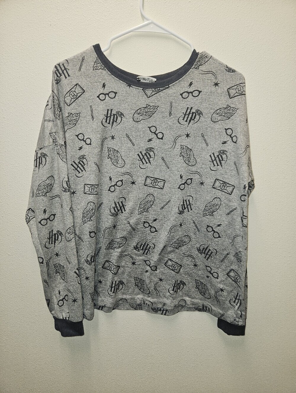 Wizarding World Of Harry Potter Long Sleeve Top Size M